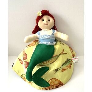 RARE Vintage Alma's Designs Topsy Turvy Storytelling Doll The Little‎ Mermaid